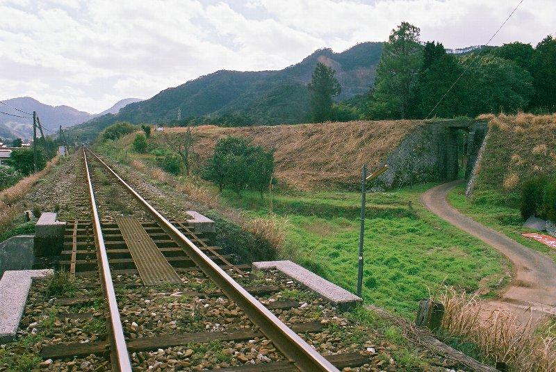 呼野の鉄道遺構