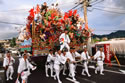 相生山笠町内巡行(洞南四地区山笠競演会)
