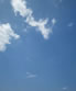 青い空とちぎれ雲