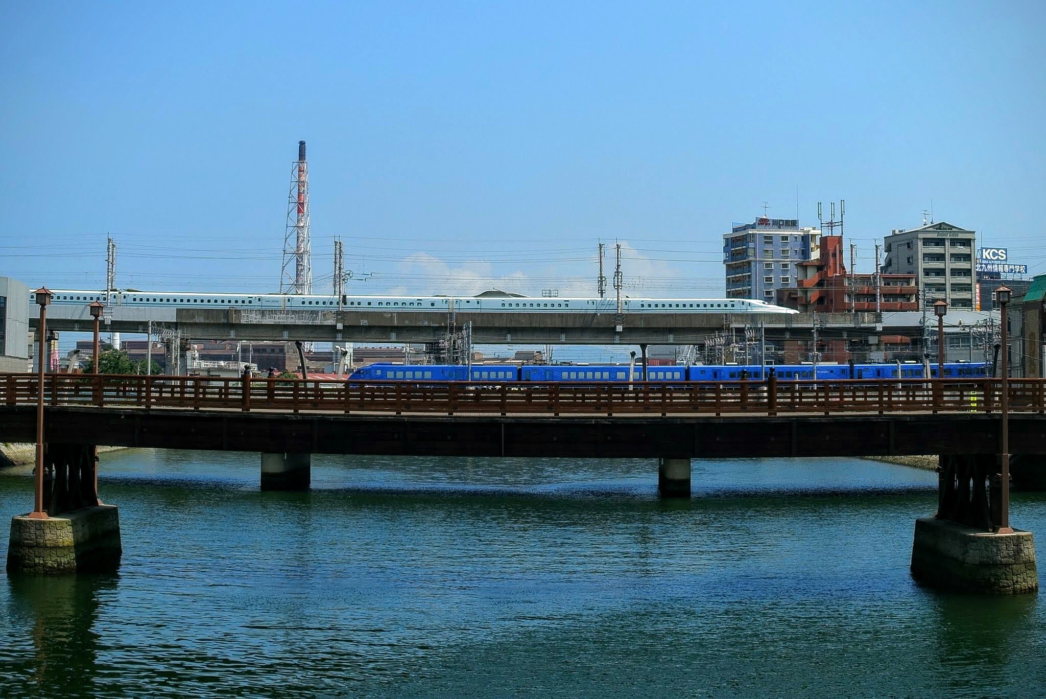 紫川に架かる道(橋)いろいろ|常設展示室|北九州市 時と風の博物館