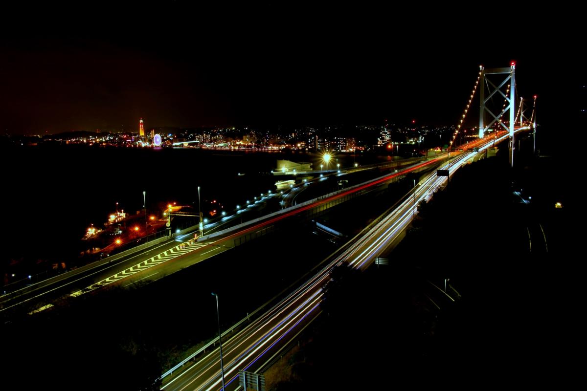 関門橋夜景