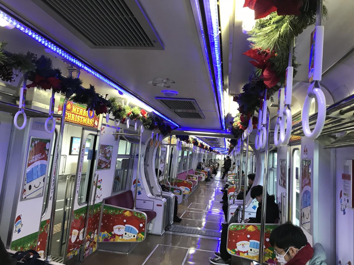 今年も走るクリスマス列車