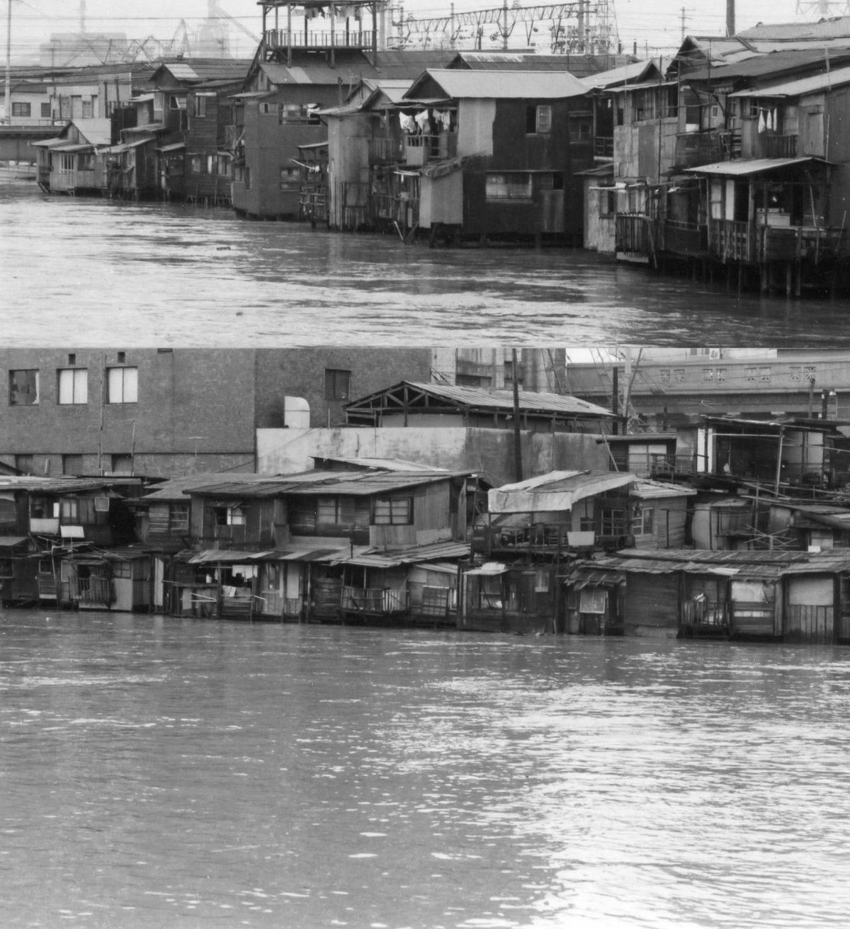 昭和　あの日あの時　④紫川河口