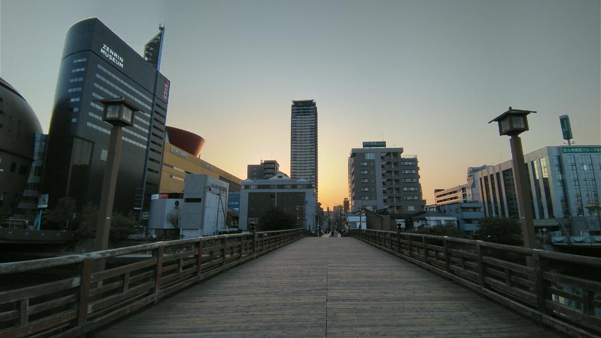 常盤橋の夕暮れ