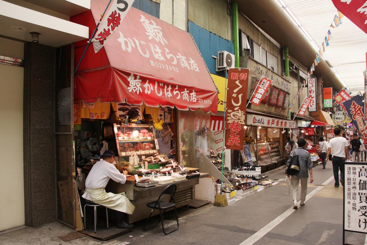 旦過市場の風景(２)