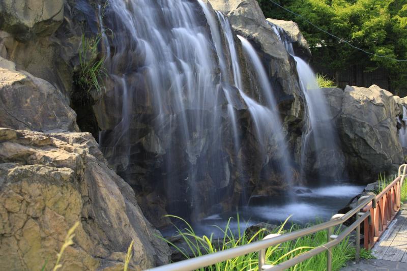 中央公園の大滝