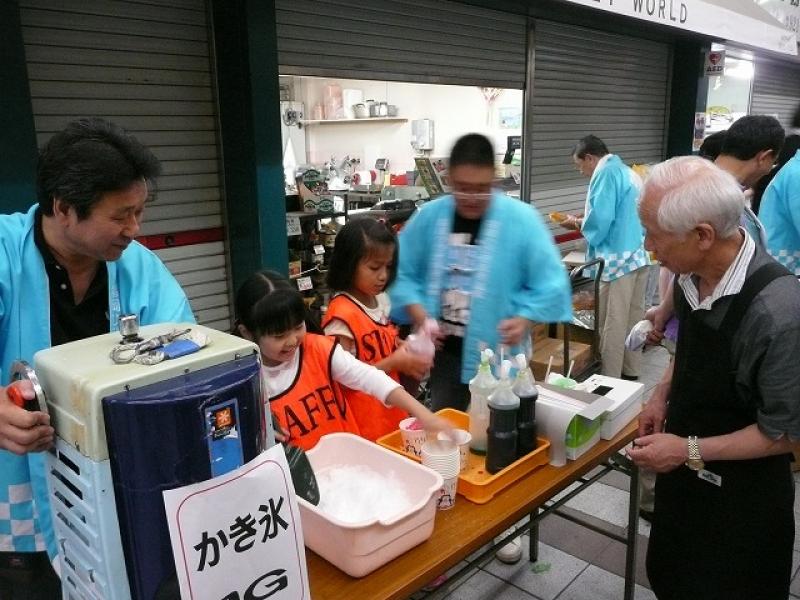 こがね市場のふれあい夜市