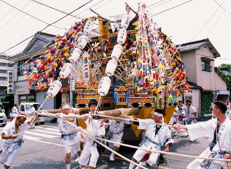 二島の山笠