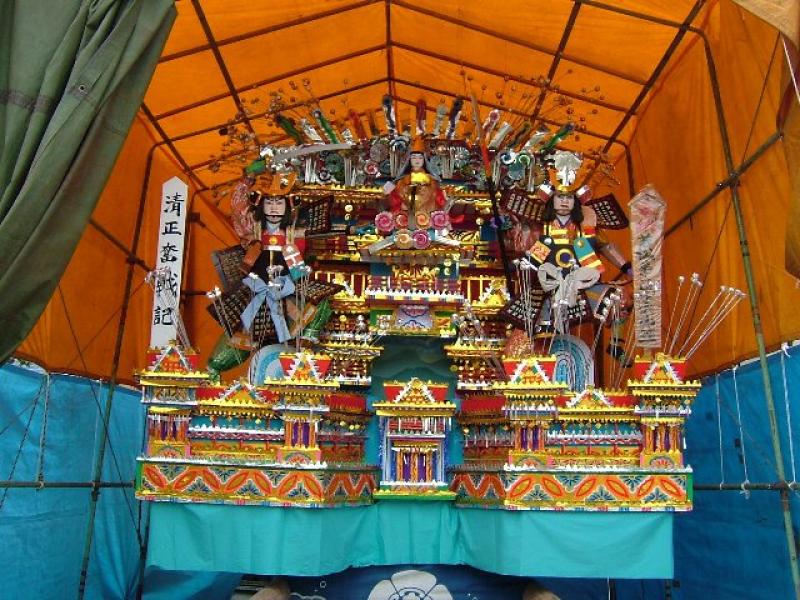 11区の山笠|常設展示室|北九州市 時と風の博物館