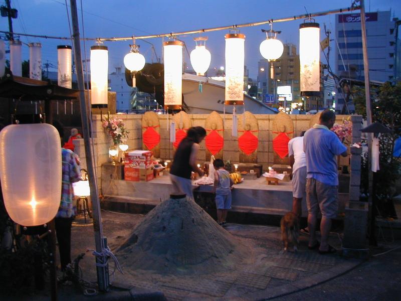 小倉の長浜・末広　「地蔵盆」