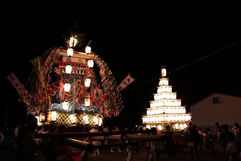北九州市で最後の夏祭りの山笠です。