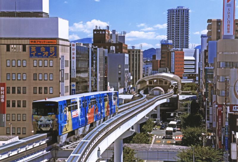 小倉駅前風景