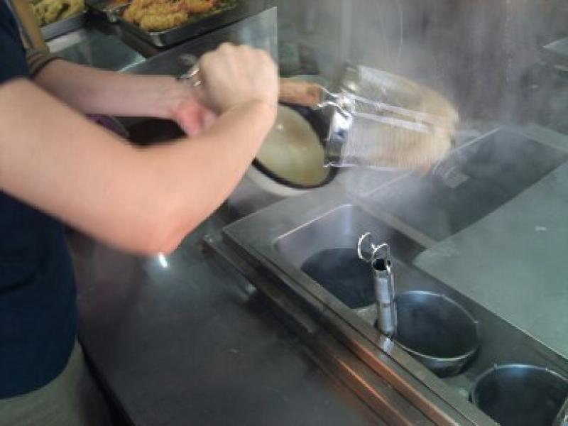 肉うどん紀行（天盛うどん　若園店）