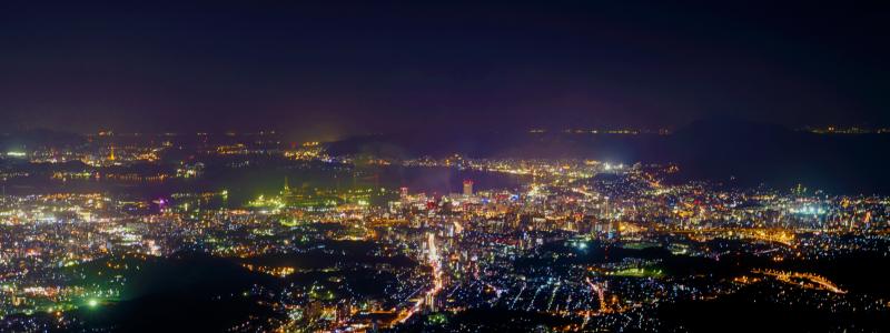 皿倉山からの夜景