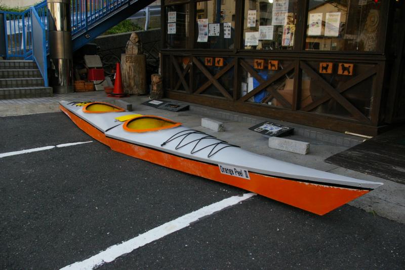 ２０１３年遠賀川川下り大会用ボート完成