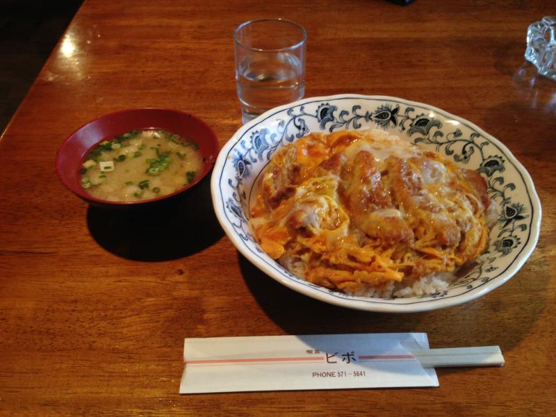 二個玉カツ丼