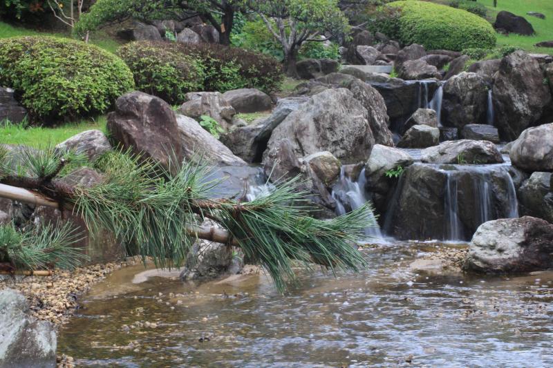 グリーンパークの日本庭園