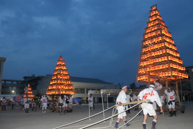 若松の小石ちょうちん山笠祭り