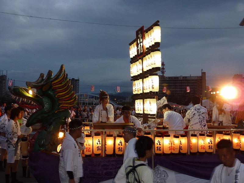 若松五平太ばやしと大里電照太鼓