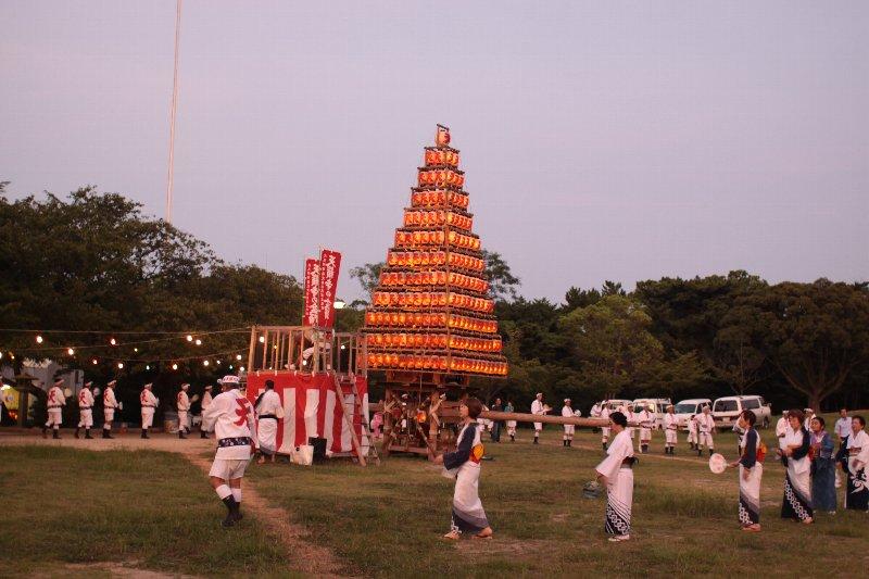 天籟寺の盆踊り