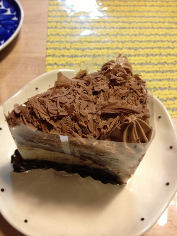 アラモードのケーキ