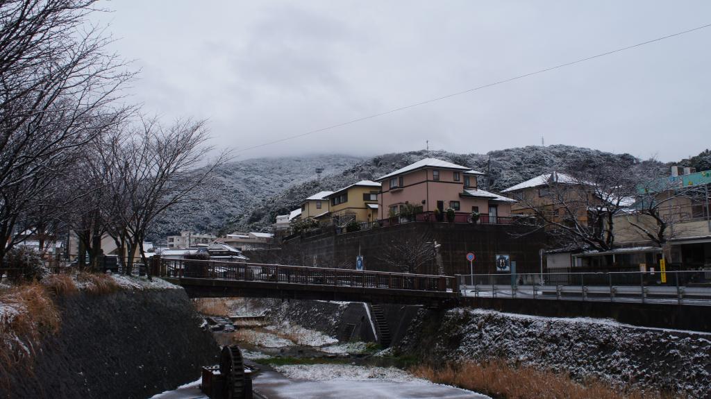 八幡東区雪が積もりました!!