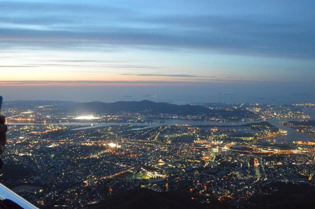 新日本三大夜景 皿倉山