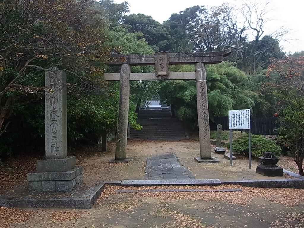 芦屋飛行場の神武天皇社